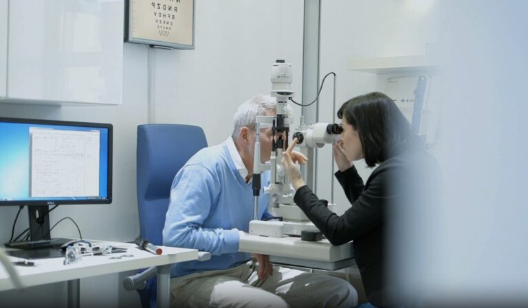 ophthalmic exam