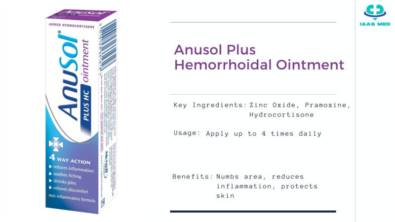 Anusol Plus Hemorrhoidal Ointment