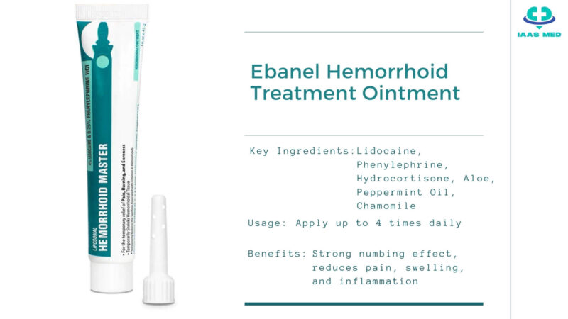 Ebanel Hemorrhoid Treatment Ointment