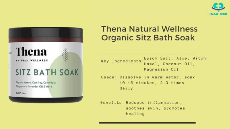 Thena Natural Wellness Organic Sitz Bath Soak